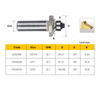 Arden Woodworking Chamfer Router Bit with Bearing wood trimming bits wood classical molding bits Auya 0210