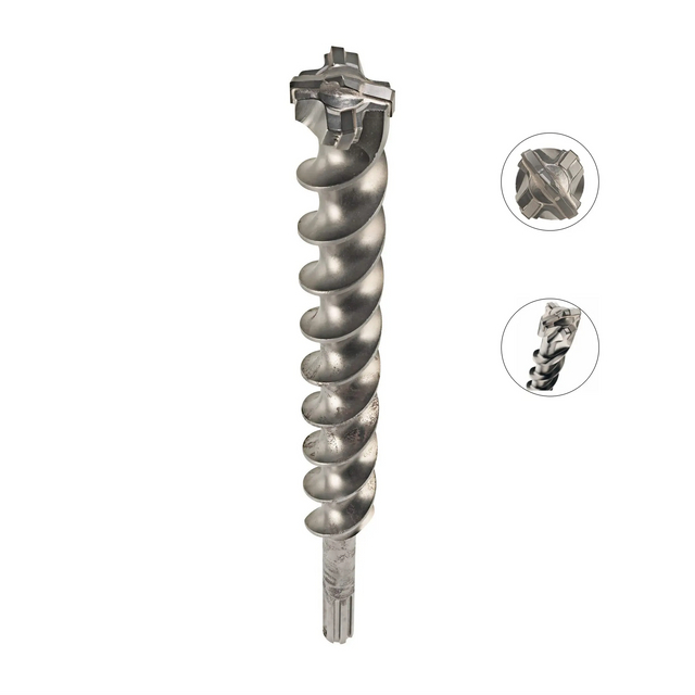 Huhao Electric Hammer Drill Bits Type Alloy Sds Plus for Concrete Rock Stone SDS PLUS MAX drill bit