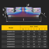 HUHAO grooving turning cutter MGMN CNC lathe machine turning blade carbide inserts