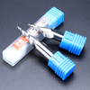 HUHAO spiral engraving letter router bit acrylic milling cutter tungsten steel acrylic engraving router bits for mini letters
