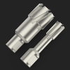 HUHAO 12-50mm saw diameter metal hole saw 35/50/90mm width drill hole bits for steel plate
