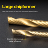 HUHAO carbide milling cutter 3.175mm tungsten drill bit mirror polish single flute spiral acrylic cnc router tools