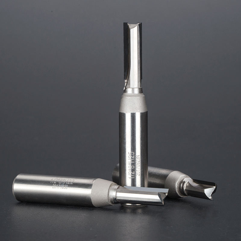 HUHAO 12.7mm PCD straight cutter wood router bit acrylic slotting router bits