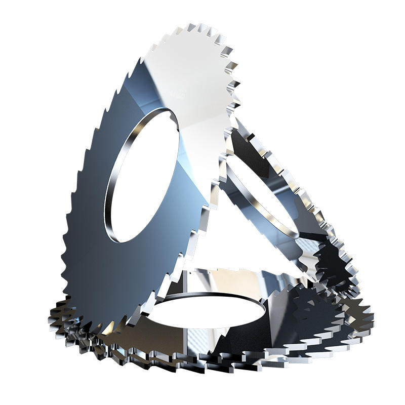 HUHAO 30mm cnc saw blade tungsten steel carbide sawmill metal cutter blades for stainless steel aluminum