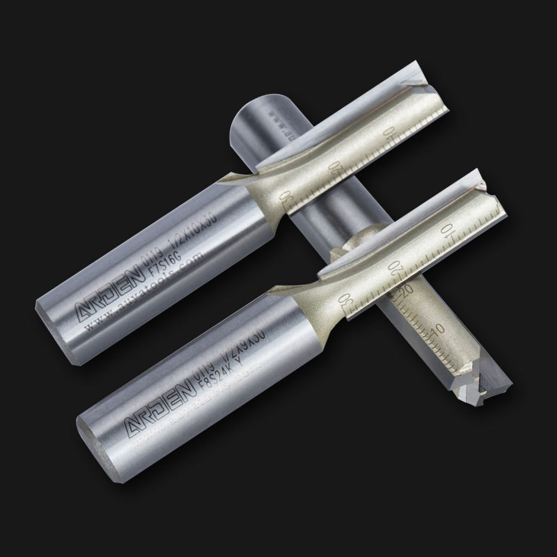 Arden 2 Flutes CNC Tools Chamfer With chamfer endmill for Solid Carbide Chamfering Trimming Milling Cutter 10118018