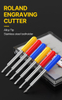 Roland 30 60 45 degree Engraving CutterCutter Plotter cutting blades Graphtec blade and Holder 3473