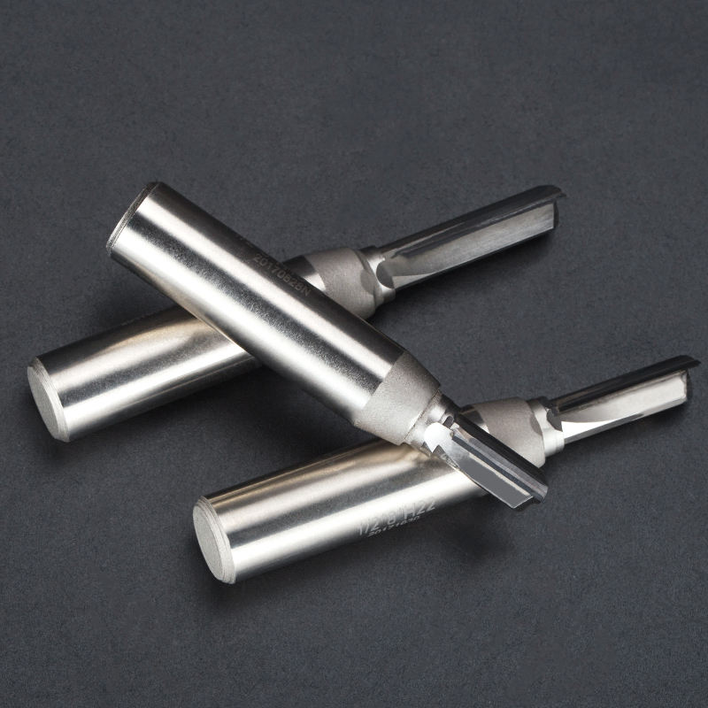 HUHAO 12.7mm PCD straight cutter wood router bit acrylic slotting router bits