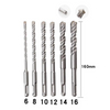 Huhao Electric Hammer Drill Bits Type Alloy Sds Plus for Concrete Rock Stone SDS PLUS MAX drill bit