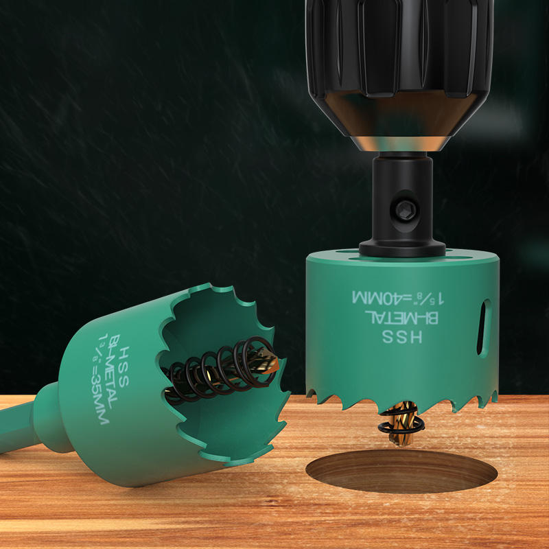 HUHAO 16-200mm saw diameter metal hole saw 25-31mm width drill hole bits for handle drill drill hole machine