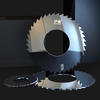 HUHAO 30mm cnc saw blade tungsten steel carbide sawmill metal cutter blades for stainless steel aluminum