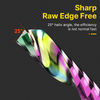 HUHAO 3.175 single edge milling cutter acrylic engraving machine tool pvc spiral engraving cutter
