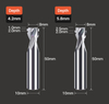 Huhao Custom Led Neon Sign Acrylic Board Carving Cutter Depth 10mm 12mm Neon Strip CNC Solid Carbide End Mills