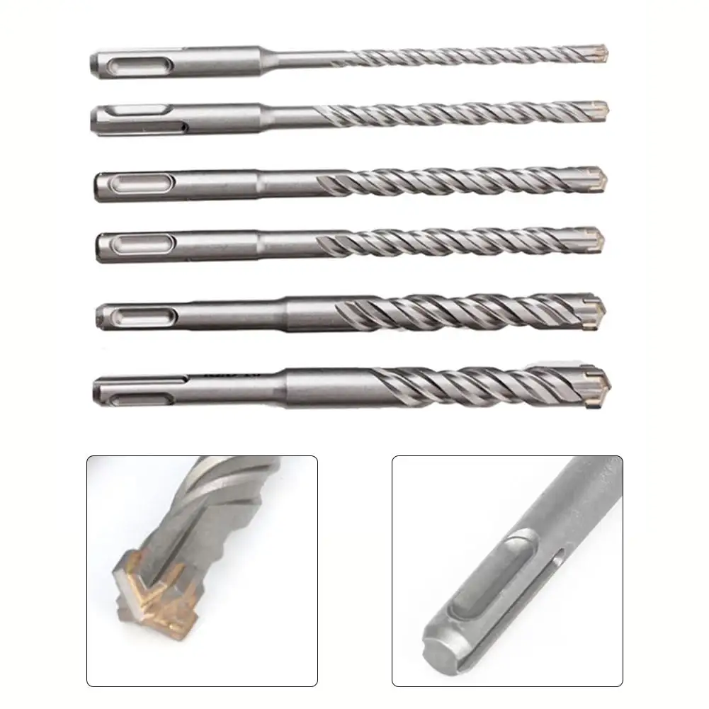 Huhao Electric Hammer Drill Bits Type Alloy Sds Plus for Concrete Rock Stone SDS PLUS MAX drill bit