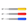 Roland 30 60 45 degree Engraving CutterCutter Plotter cutting blades Graphtec blade and Holder 3473