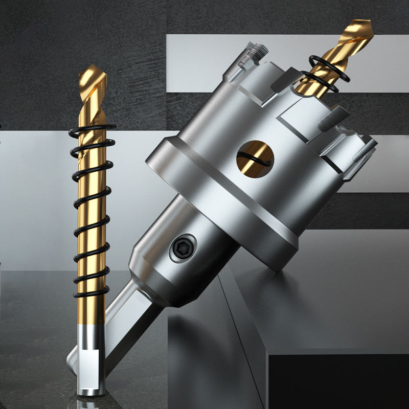 HUHAO 12-200mm saw diameter metal hole saw 25mm width drill hole bits for handle drill drill hole machine