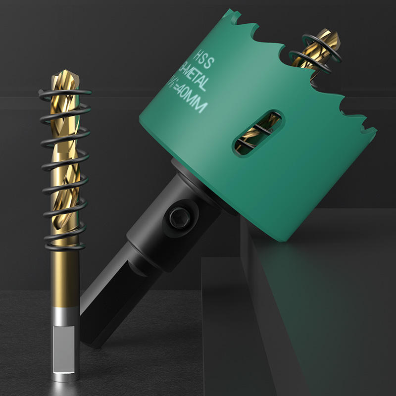 HUHAO 16-200mm saw diameter metal hole saw 25-31mm width drill hole bits for handle drill drill hole machine