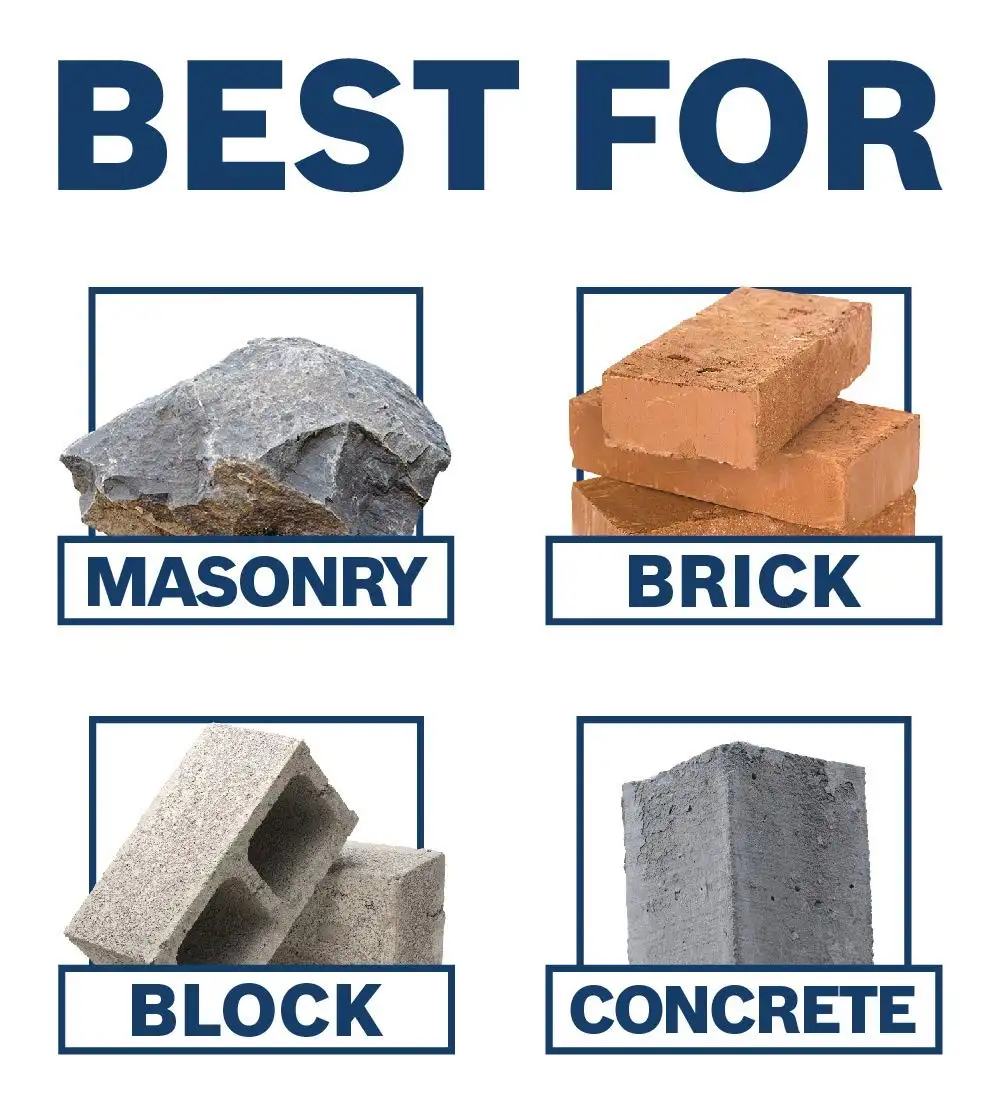 Huhao Electric Hammer Drill Bits Type Alloy Sds Plus for Concrete Rock Stone SDS PLUS MAX drill bit