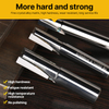 HUHAO 6mm Diamond PCD two flutes carbide milling cutter CNC tungsten drill bit acrylic mill aluminum router cutter