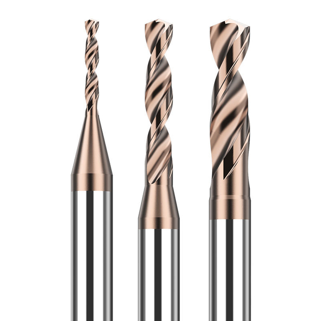 Huhao HRC60 Solid Carbide Drill Bit Tungsten steel drill fixed handle 4MM shank Precise drill Twists tool D4 super hard HPC050